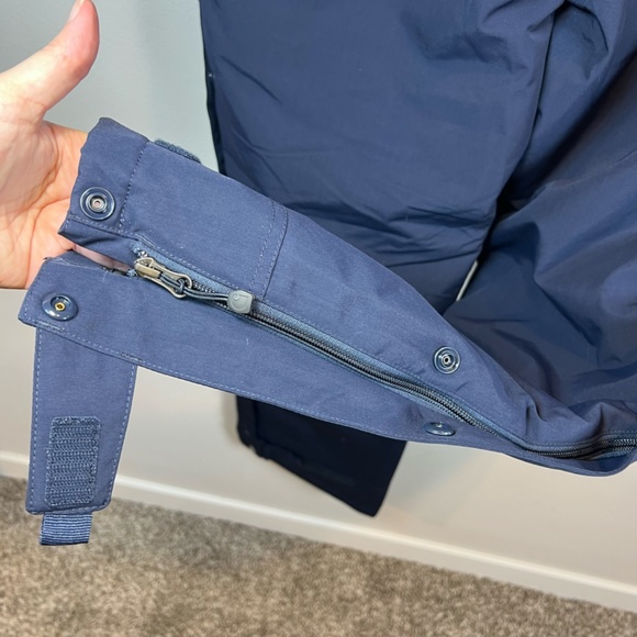 Carhartt Storm Defender Insulated Shoreline Pants Navy Blue Zip Leg NEW Sz Large - Picture 15 of 16